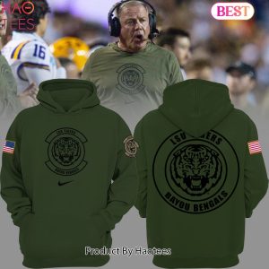 NEW Special Edition LSU Tigers Football Veterans Hoodie