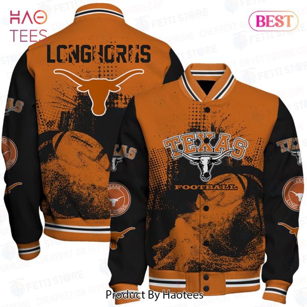 NEW Texas Longhorns NCAA Division I Football Varsity Jacket
