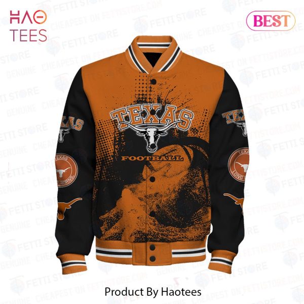 NEW Texas Longhorns NCAA Division I Football Varsity Jacket