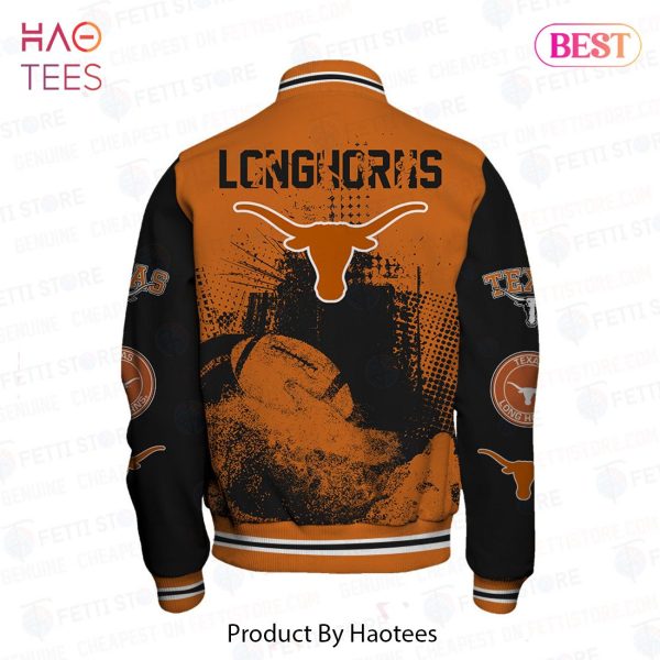 NEW Texas Longhorns NCAA Division I Football Varsity Jacket