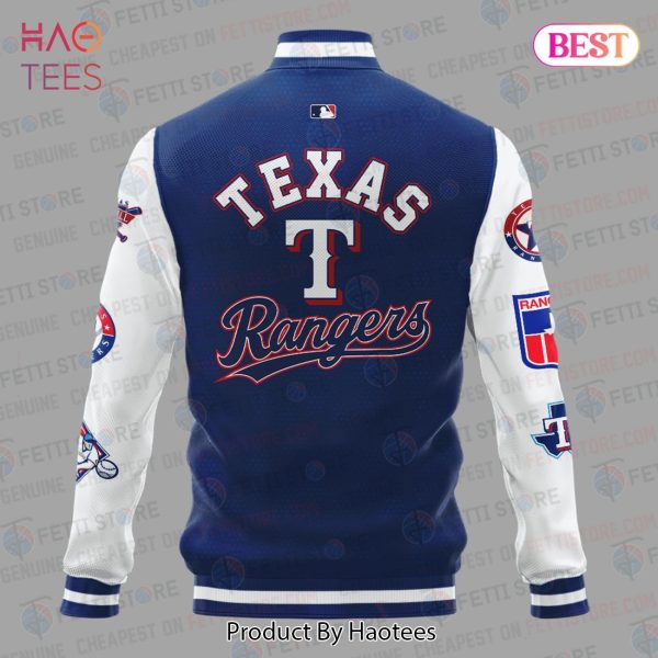 NEW Texas Rangers American League Baseball Varsity Jacket