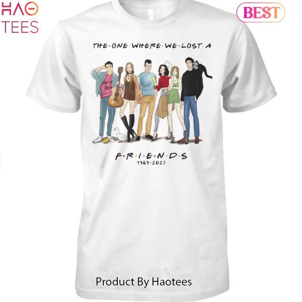 NEW The One Where We Lost A Friends Matthew Perry 1969-2023 Unisex T-Shirt