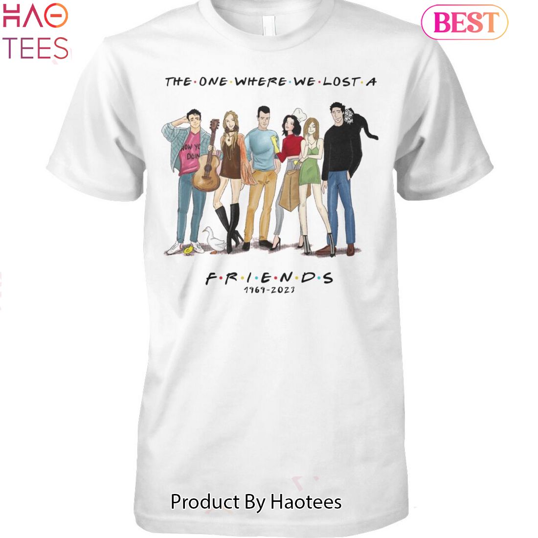 NEW The One Where We Lost A Friends Matthew Perry 1969-2023 Unisex T-Shirt NEW The One Where We Lost A Friends Matthew Perry 1969-2023 Unisex T-Shirt