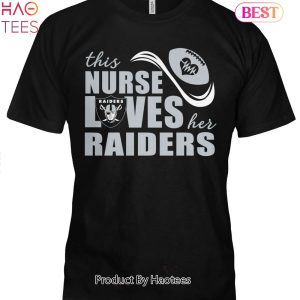 NEW This Nurse Loves Her Las Vegas Raiders Unisex T-Shirt