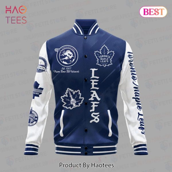 NEW Toronto Maple Leafs National Hockey League Varsity Jacket