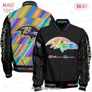PREMIUM Baltimore Ravens National Football League AOP Varsity Jacket
