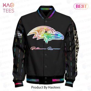 PREMIUM Baltimore Ravens National Football League AOP Varsity Jacket