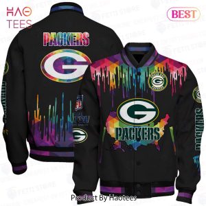 PREMIUM Green Bay Packers National Football League AOP Varsity Jacket