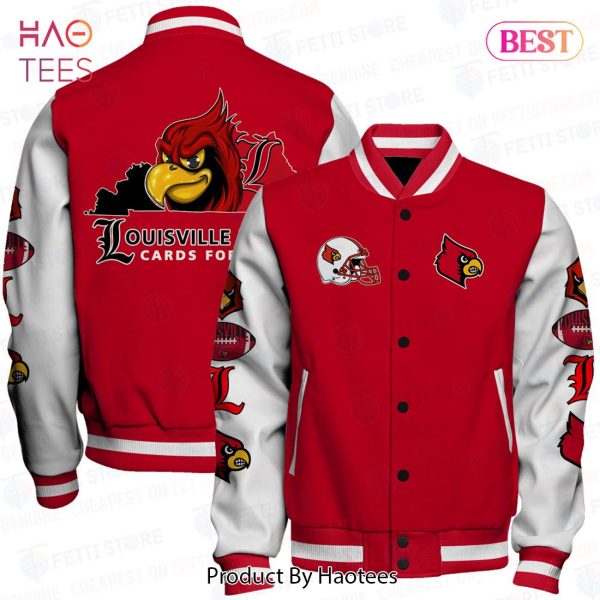 PREMIUM Louisville Cardinals NCAA Football Varsity Jacket