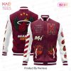 PREMIUM Miami Marlins Major League Baseball Pattern Varsity Jacket