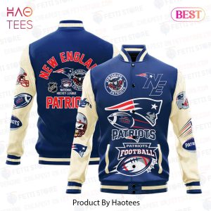 PREMIUM New England Patriots National Football League Pattern Varsity Jacket