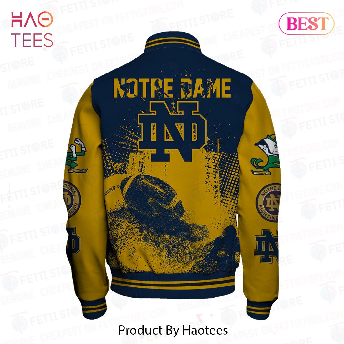 Notre dame outlet varsity jacket