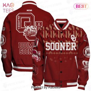 PREMIUM Oklahoma Sooners NCAA Division Football Varsity Jacket