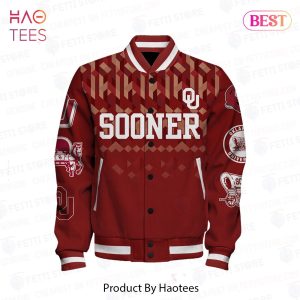 PREMIUM Oklahoma Sooners NCAA Division Football Varsity Jacket