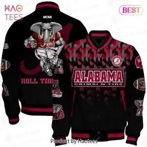 THE BEST Alabama Crimson Tide NCAA Division Football Varsity Jacket