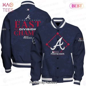 THE BEST Atlanta Braves Major League Baseball AOP Varsity Jacket