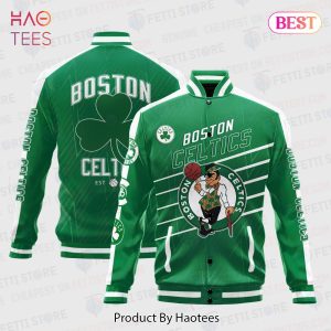 THE BEST Boston Celtics National Basketball Association Varsity Jacket