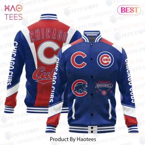 THE BEST Chicago Cubs American League Baseball Varsity Jacket