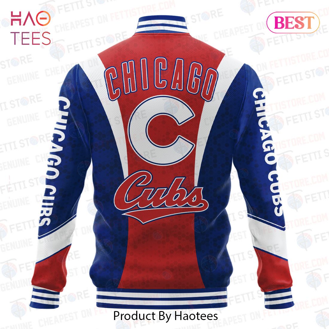 THE BEST Chicago Cubs American League Baseball Varsity Jacket THE BEST Chicago Cubs American League Baseball Varsity Jacket