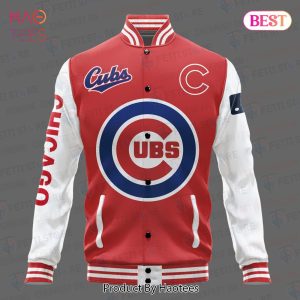 THE BEST Chicago Cubs Major League Baseball AOP Varsity Jacket