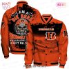 THE BEST Chicago White Sox Baseball White And Black Pattern Varsity Jacket