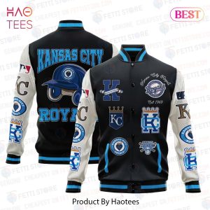 THE BEST Kansas City Royals Major League Baseball AOP Varsity Jacket