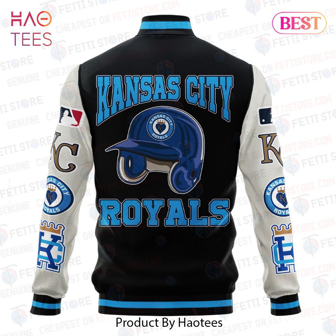 THE BEST Kansas City Royals Major League Baseball AOP Varsity Jacket THE BEST Kansas City Royals Major League Baseball AOP Varsity Jacket