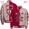 THE BEST Los Angeles Angels Major League Baseball AOP Varsity Jacket