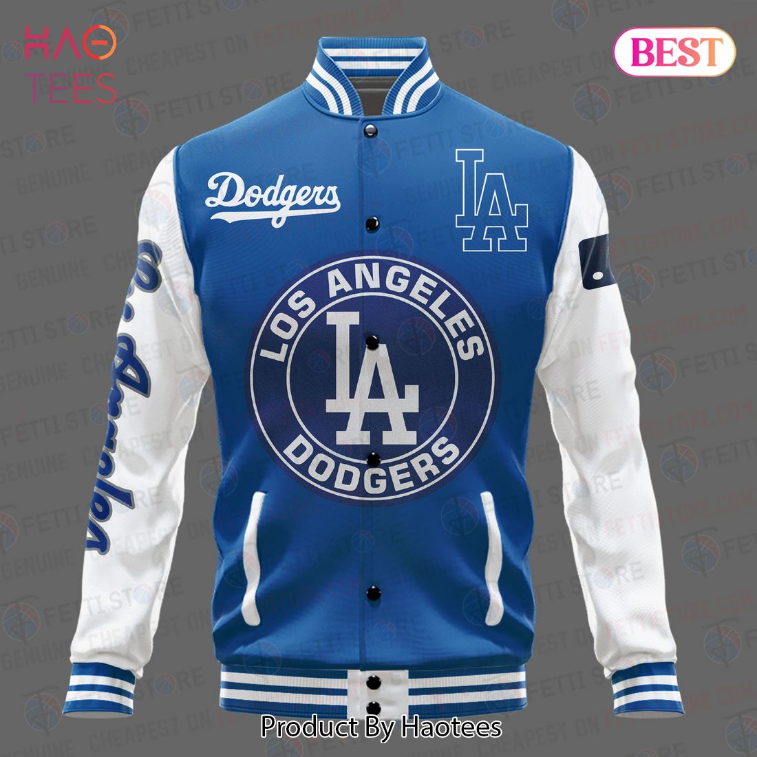 THE BEST Los Angeles Dodgers Major League Baseball AOP Varsity Jacket THE BEST Los Angeles Dodgers Major League Baseball AOP Varsity Jacket