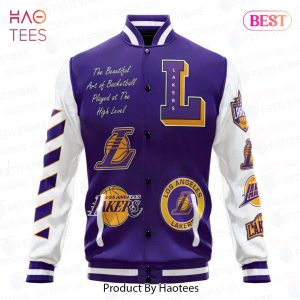 THE BEST Los Angeles Lakers National Basketball Association Varsity Jacket