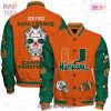 THE BEST Miami Hurricanes NCAA Football AOP Varsity Jacket