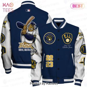 THE BEST Milwaukee Brewers MLB 2023 Varsity Jacket