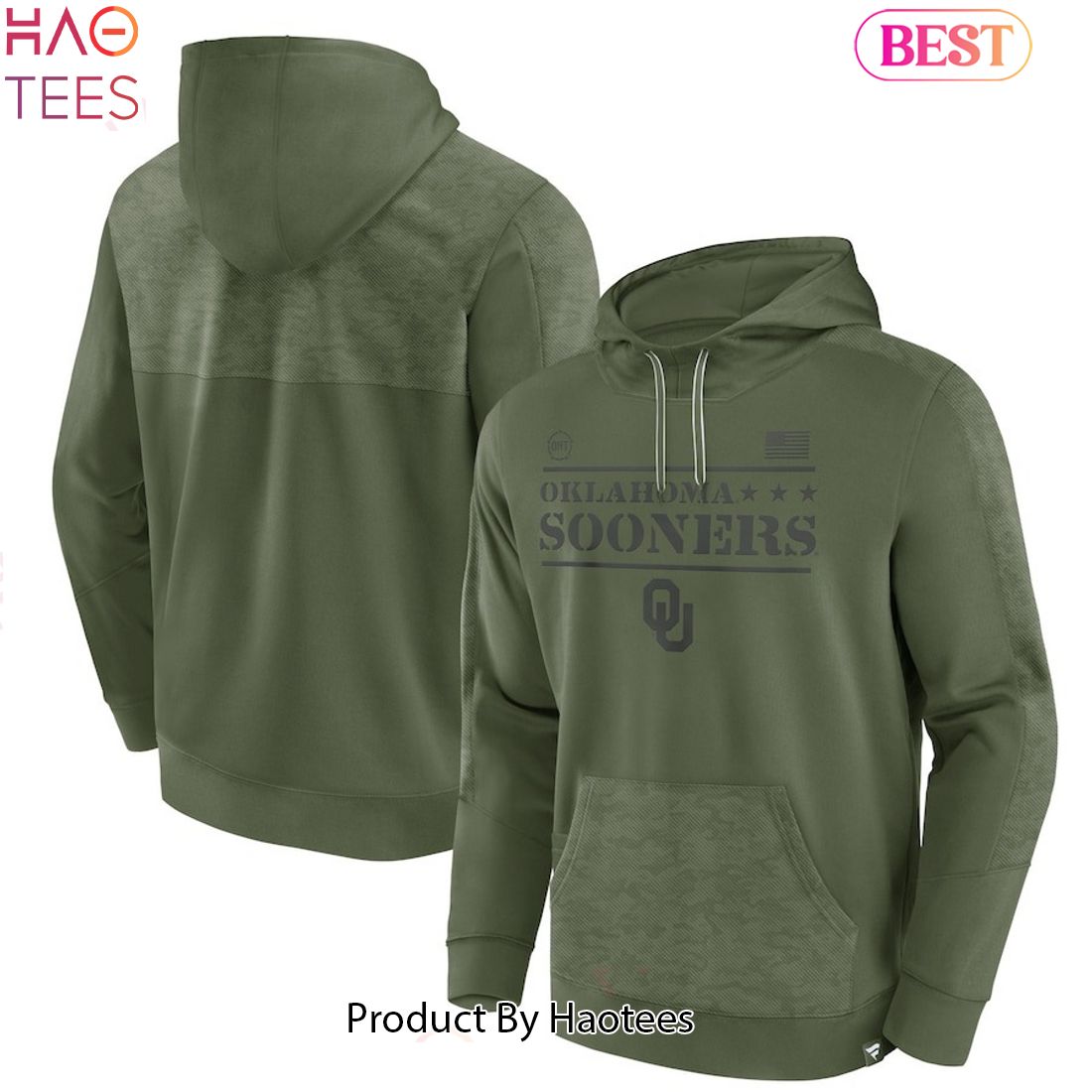 TRENDING Oklahoma Sooners Football Camo Hoodie