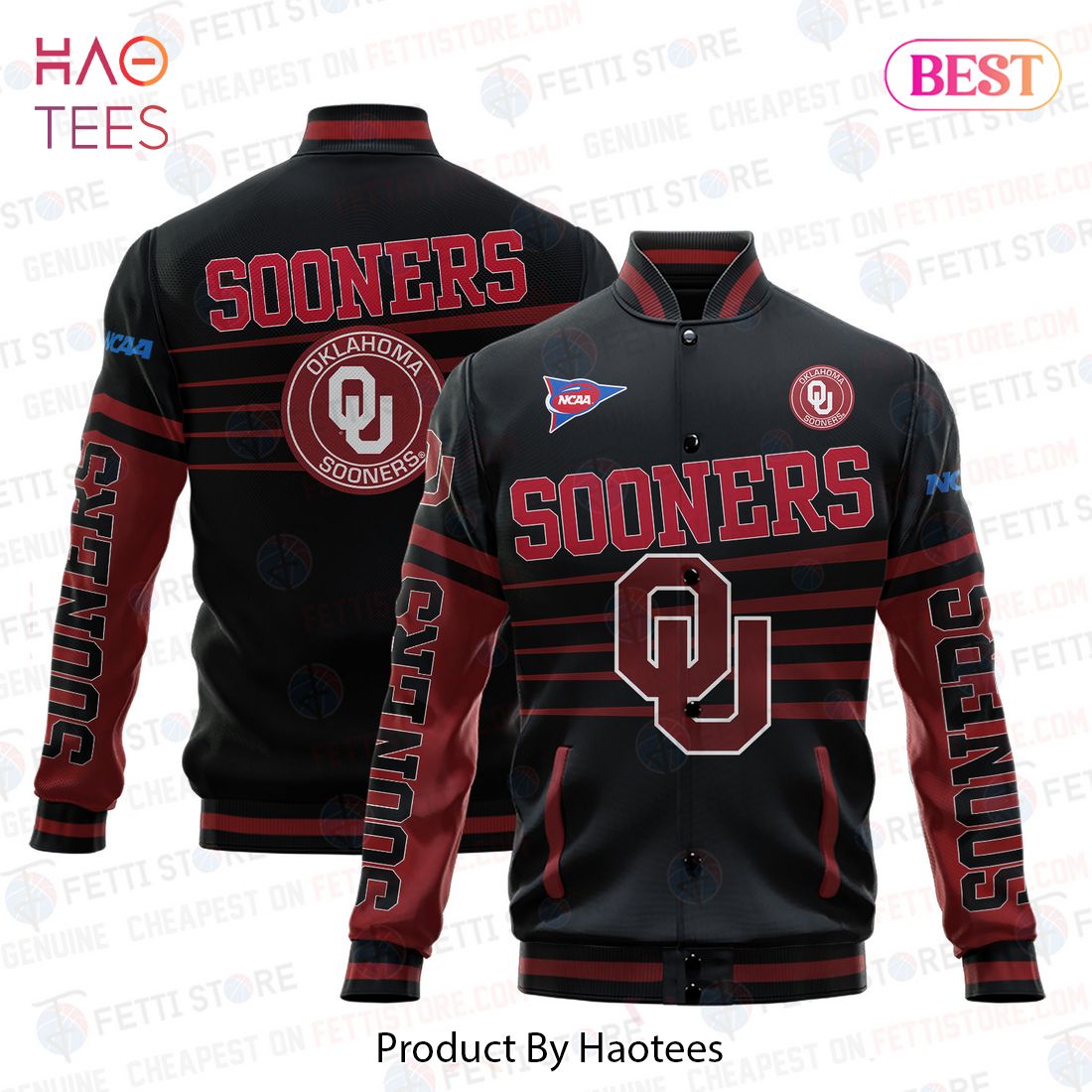 TRENDING Oklahoma Sooners NCAA AOP Varsity Jacket