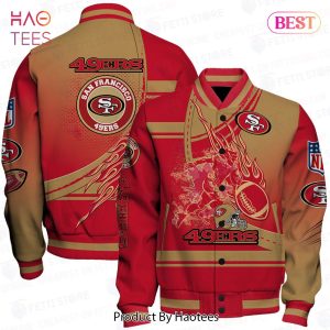 TRENDING San Francisco 49ers National Football League Pattern Varsity Jacket