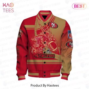 TRENDING San Francisco 49ers National Football League Pattern Varsity Jacket