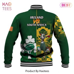 TRENDING South Africa And Ireland Rugby World Cup Varsity Jacket