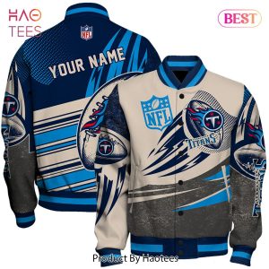 TRENDING Tennessee Titans National Football League Customized AOP Varsity Jacket