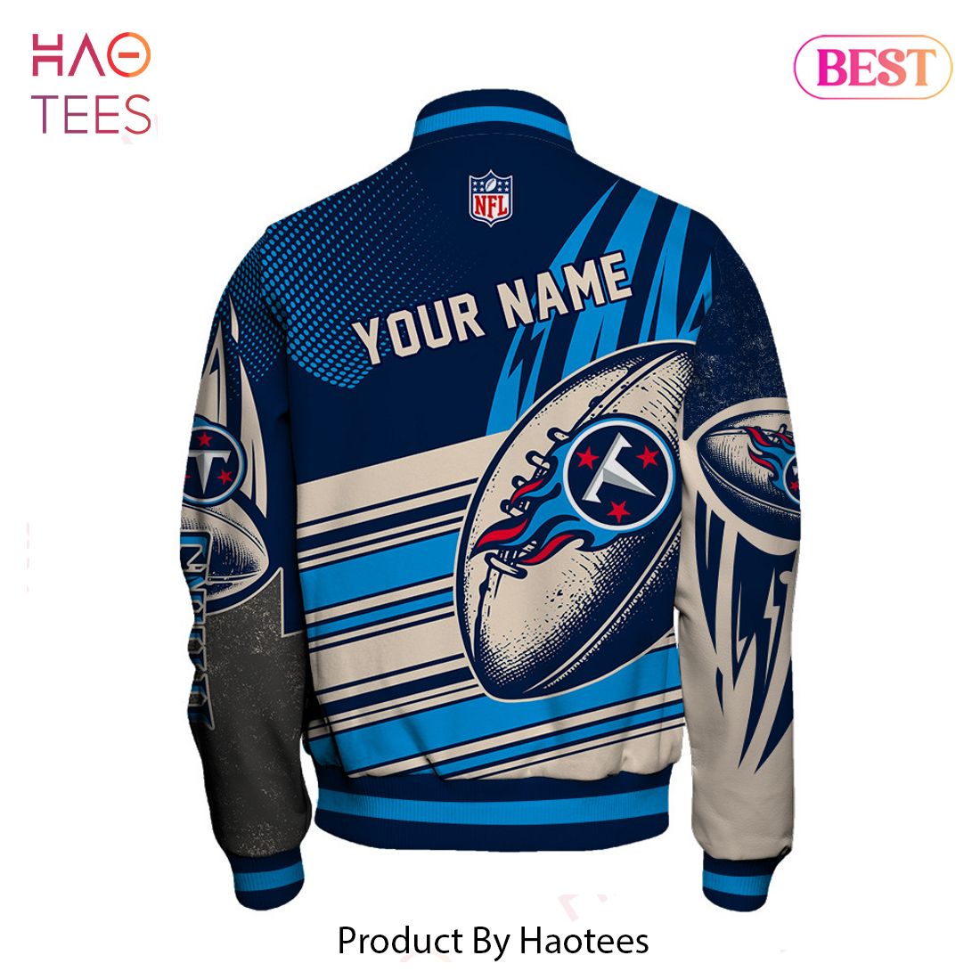 TRENDING Tennessee Titans National Football League Customized AOP Varsity Jacket TRENDING Tennessee Titans National Football League Customized AOP Varsity Jacket