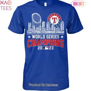 TRENDING Texas Rangers World Series Champions 2023 Unisex T-Shirt