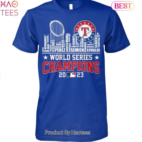 TRENDING Texas Rangers World Series Champions 2023 Unisex T-Shirt