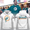 BEST Limited Miami Dolphins Throwback Miami Dolphins White Hoodie