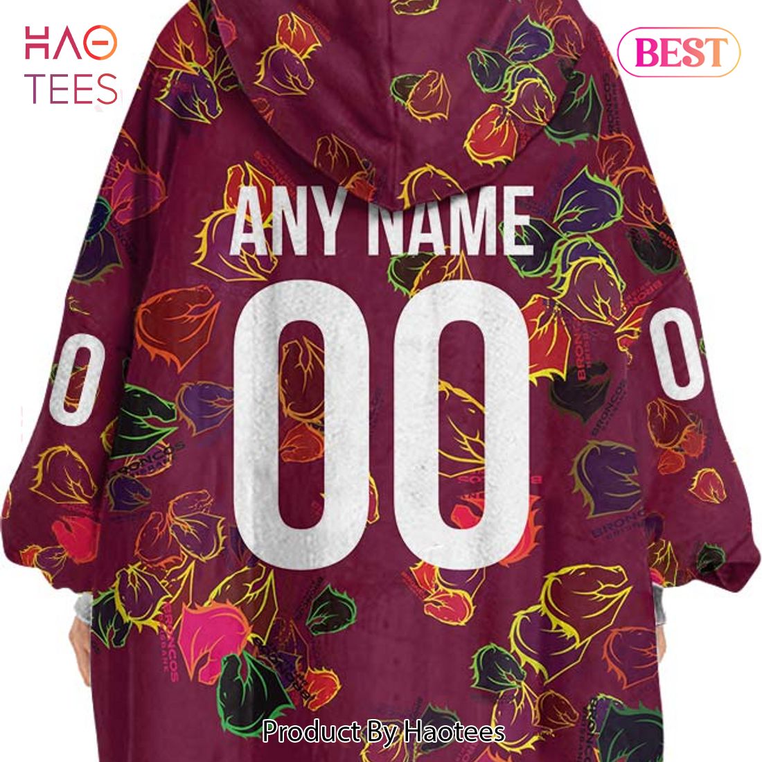 Brisbane Broncos Special Logo Design _Oodie, Flanket, Blanket Hoodie, Snuggie Brisbane Broncos Special Logo Design _Oodie, Flanket, Blanket Hoodie, Snuggie
