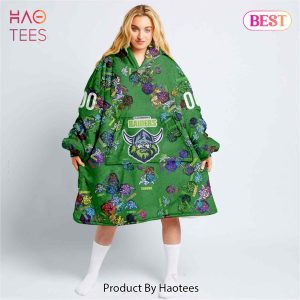 Canberra Raiders Special Logo Design _Oodie, Flanket, Blanket Hoodie, Snuggie