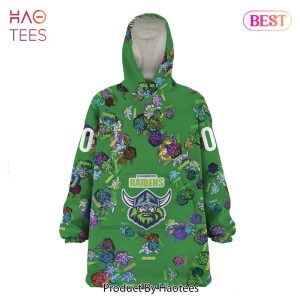 Canberra Raiders Special Logo Design _Oodie, Flanket, Blanket Hoodie, Snuggie