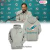 HOT Limited Miami Dolphins Throwback Miami Dolphins Black Hoodie