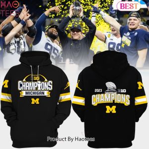 HOT Michigan Wolverines Big Ten East Champions Hoodie