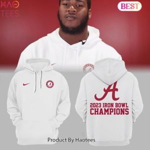 HOT TREND Alabama Football Iron Bowl Champion Hoodie 2023
