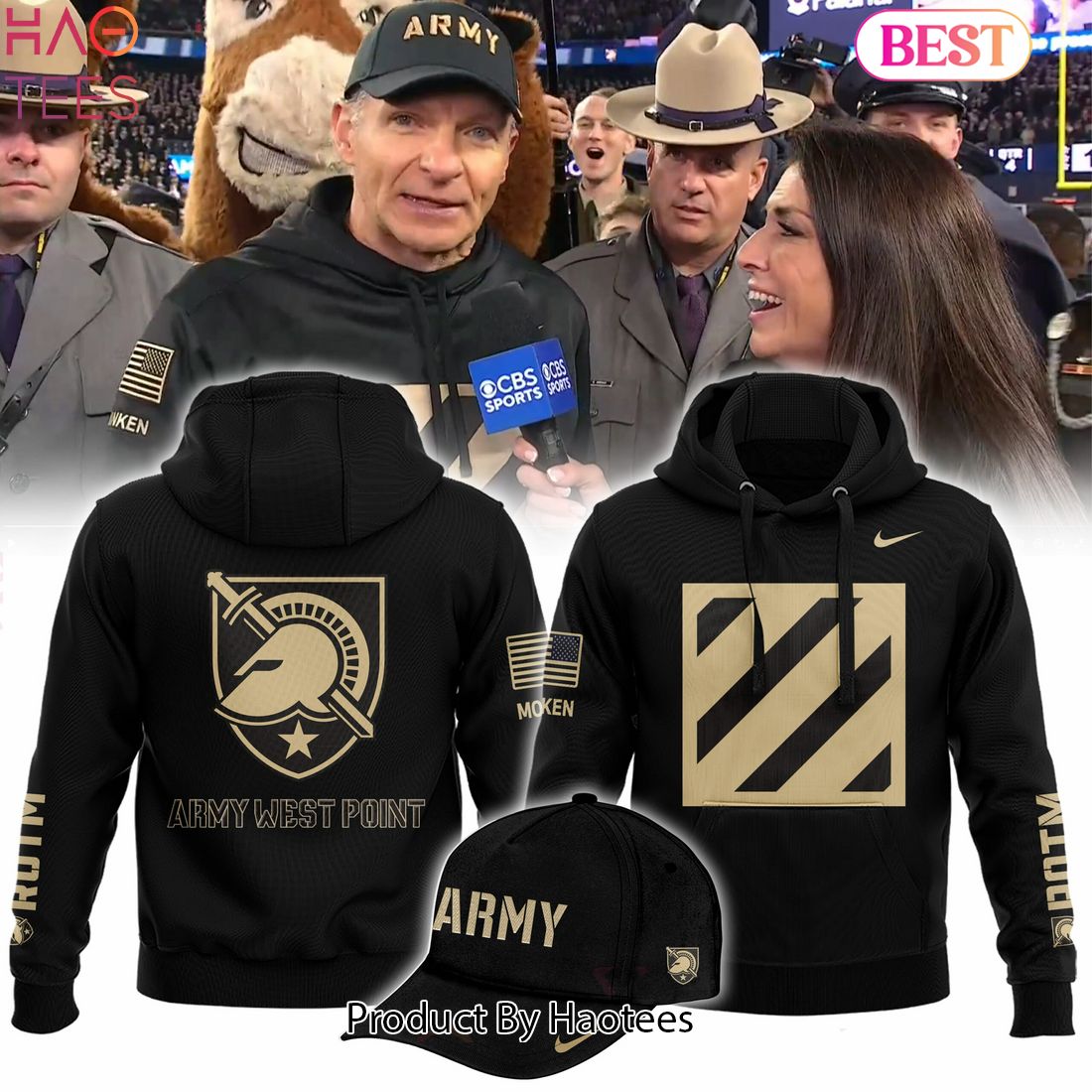 HOT TREND Army Football Hoodie Limited Edition