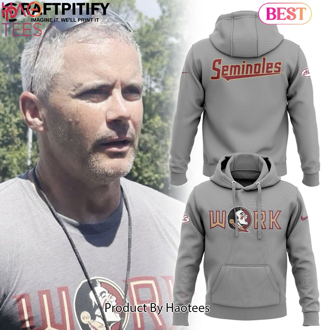 HOT TREND Florida State Seminoles Football Hoodie HOT TREND Florida State Seminoles Football Hoodie